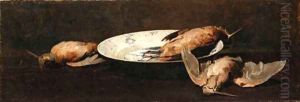 Still Life of Three Woodcock