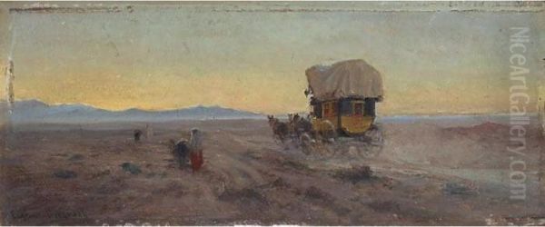 Caleche Dans Le Desert - view 1