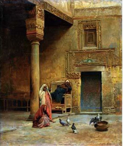Une Cour Arabe - view 1