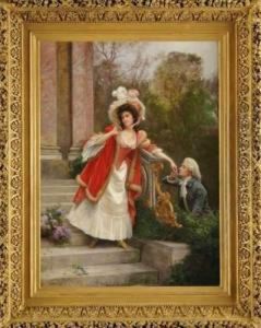 Le Baise Main by Jules Girardet