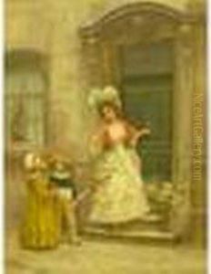 Scene Animee Avec Enfants by Jules Girardet
