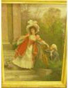 Scene Galante by Jules Girardet