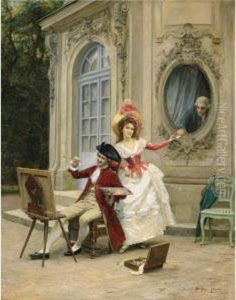 The Love Letter by Jules Girardet