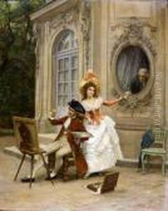 Le Billet Doux by Jules Girardet