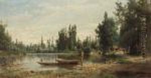 Flusslandschaft Flusslandschaft