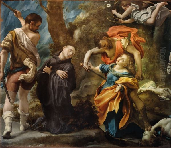 The Martyrdom Of Four Saints - view 1