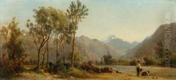 River Landscape. - view 1
