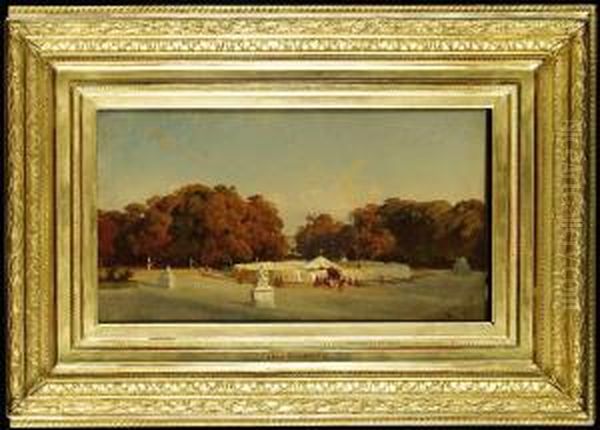 La Tente D'abd-el-rhaman Chef De
 L'armee Marocaine Exposee Au Jardin Des 
Tuileries - view 1