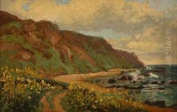 California Coastal Artist Studio
Ink Stamp Verso: Original Painting By Frank J. Girardin O/b 9.25 X
14.25 - view 1