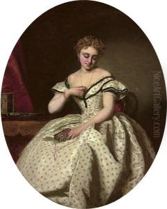 The Favourite Jewel by Ernest Gustave Girardot