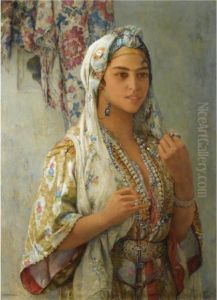 A Girl From Morocco by Louis-Auguste Girardot