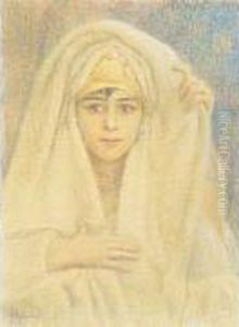 La Belle Algeroise. by Louis-Auguste Girardot
