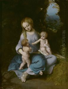 Madonna and Child with the Young Saint John 1516