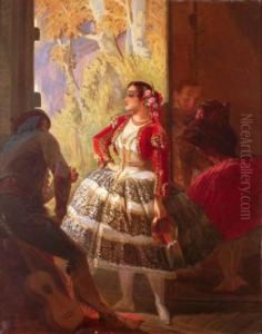 Entre Bambalinas by Eugene Pierre Francois Giraud