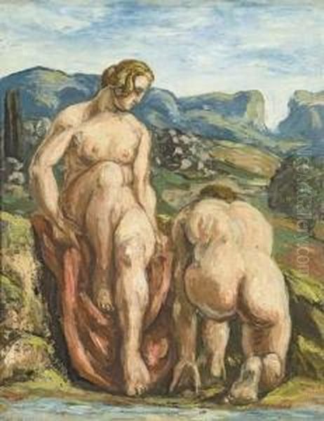 Baigneuses. - view 1