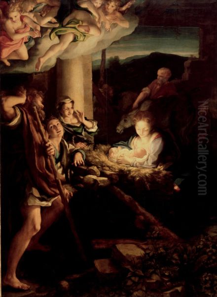 Nativity (Holy Night) 1528 - view 1
