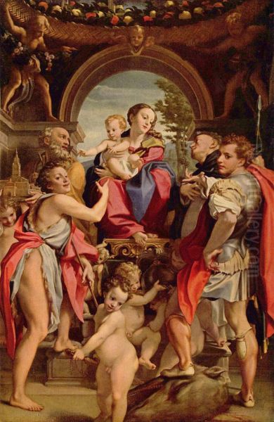 Madonna of St. George (Madonna di san Giorgio) - view 1