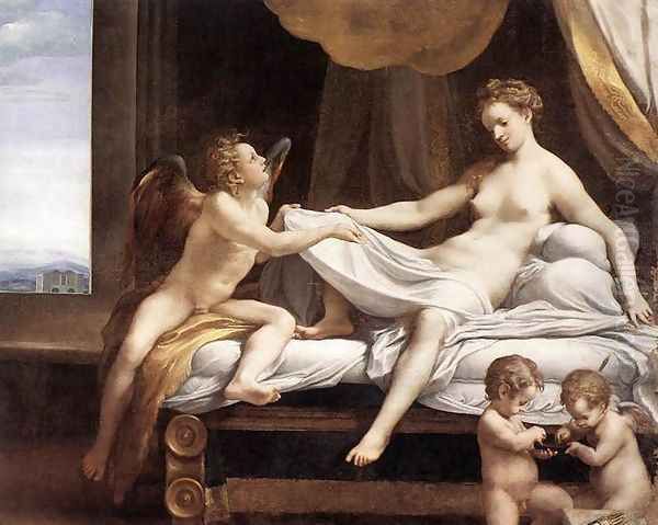 Danae by Antonio Allegri da Correggio