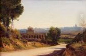 Route Aux Environs De Rome by Andre Giroux