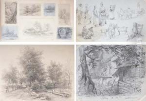 Un Album D'environ 420 Dessins
Representant Des Paysages, Des Personnages, Des Etudes D'arbres Un Album D'environ 420 Dessins
Representant Des Paysages, Des Personnages, Des Etudes D'arbres