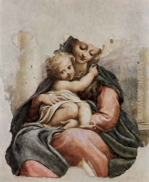 Madonna della Scala, Fragment - view 1