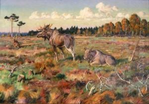 Algar I Hostlandskap by William Gislander