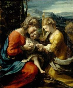 The Mystical Marriage of St. Catherine of Alexandria