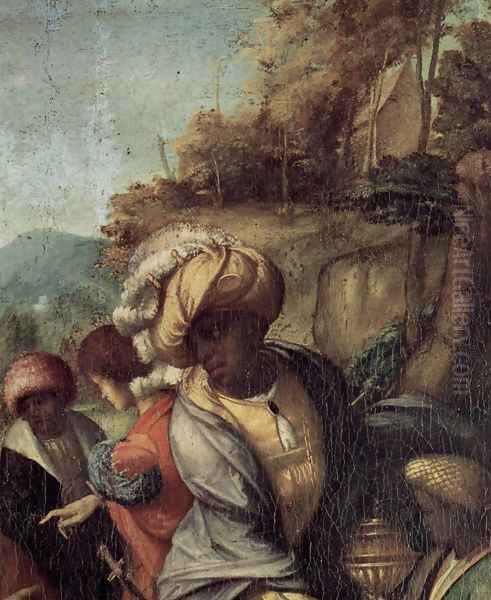 Adoration of the Shepherds (The Night), detail, Maria and child (2) - view 1