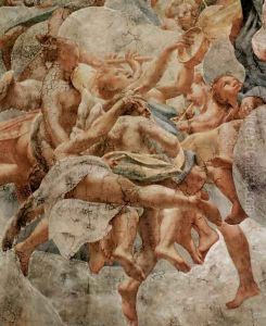 Proclamation, detail, Engel