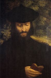 Portrait of a man by Antonio Allegri da Correggio