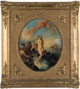 La Nascita Di Venere, Studio Per Affresco by Bartolomeo Giuliano