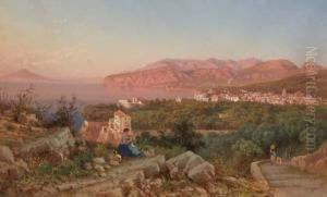 Veduta Di Sorrento by Guglielmo Giusti