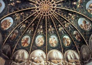 Ceiling of the Camera di San Paolo (partial view) by Antonio Allegri da Correggio