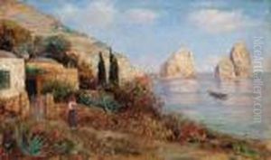 Capri, I Faraglioni by Guglielmo Giusti