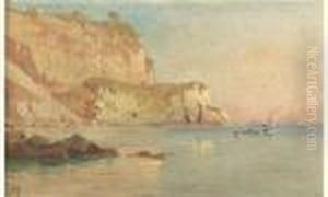 La Baie De Capri by Guglielmo Giusti