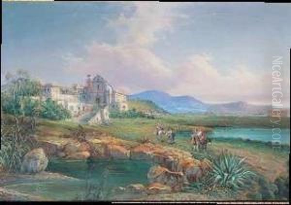 Paesaggio Con Chiesa - view 1