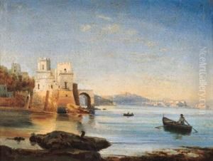Barche Nel Golfo Di Napoli