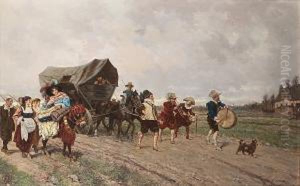 A Musical Procession - view 1