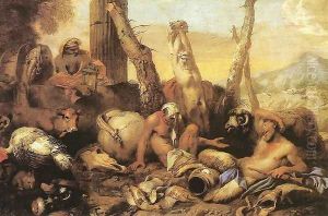 The Fable of Diogenes by Giovanni Benedetto Castiglione