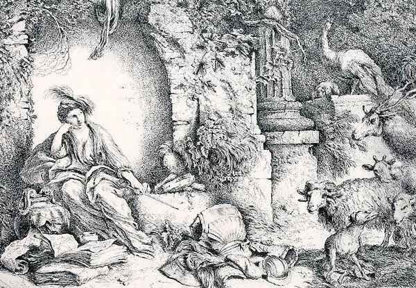 Circe Changing Ulysses' Men into Beasts - view 1