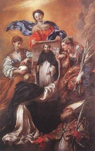 The Miracle of Soriano 1655 by Giovanni Benedetto Castiglione