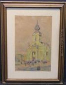 Eastern European Church by Jakob Glasner