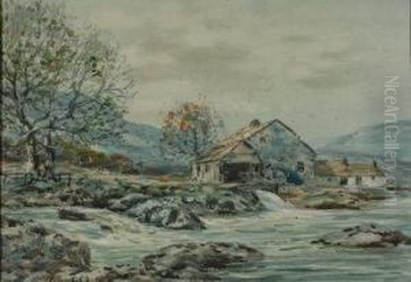 Watermill In An Extensive Scottishlandscape - view 1