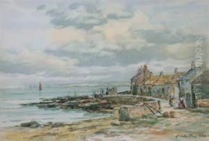 Drying Out The Nets by John Hamilton Glass