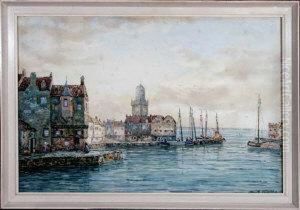 A Dutch Fishing Port A Dutch Fishing Port