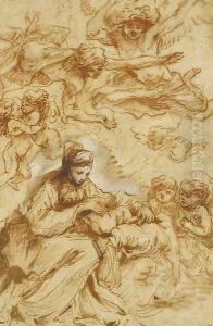 The Nativity by Giovanni Benedetto Castiglione
