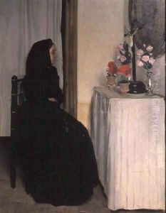 The Widow by Ramon Casas