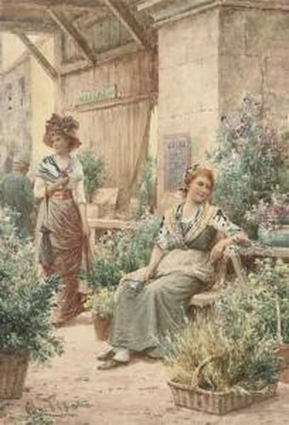 The Flower Market - view 1