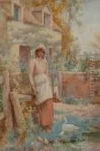 The Foster Mother by Alfred Glendening