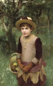 The Apple Picker by Alfred Glendening